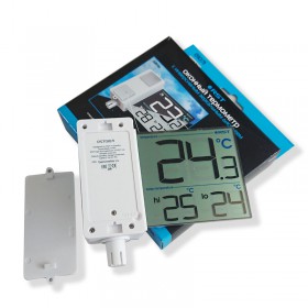 Оконный термометр с инверсивным зеркальным дисплеем RST01071-foto4