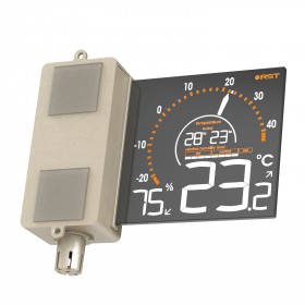 Оконный термометр-гигрометр с инверсивным зеркальным дисплеем RST01088-foto2
