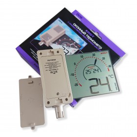 Оконный термометр с инверсивным зеркальным дисплеем RST01091-foto4