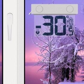 Цифровой оконный термометр на липучке RST01077-foto2