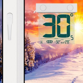 Цифровой оконный термометр на липучке RST01288-foto2
