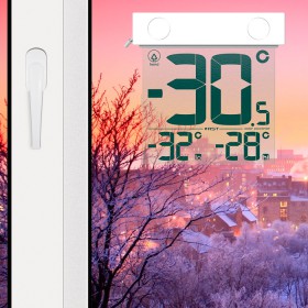 Цифровой термометр на липучке с солнечной батареей RST01389-foto2