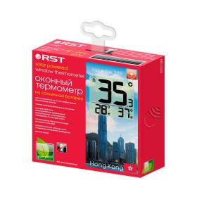 Цифровой термометр на липучке с солнечной батареей RST01389-foto4