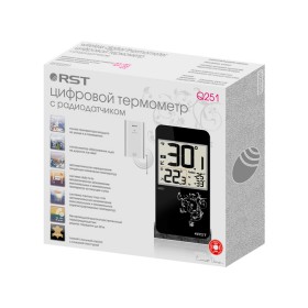 Электронный термометр с радиодатчиком Q251-foto4
