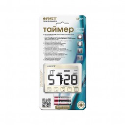 Цифровой таймер-секундомер с часами dt 201-foto4