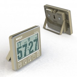 Цифровой таймер-секундомер с часами dot matrix 207-foto2