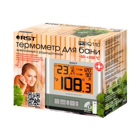 Электронный термометр для бани с радиодатчиком RST77110-foto4