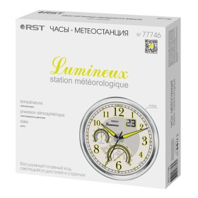 Настенные часы - метеостанция Lumineux 77746-foto4