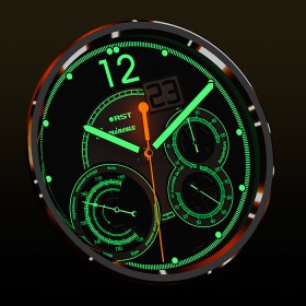 Настенные часы - метеостанция RST Lumineux 77747-foto3